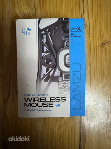 Lamzu Maya X Gaming Mouse - Cloud White