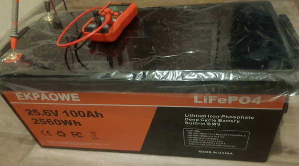 LiFePO4 аккумулятор 24В 100Ач