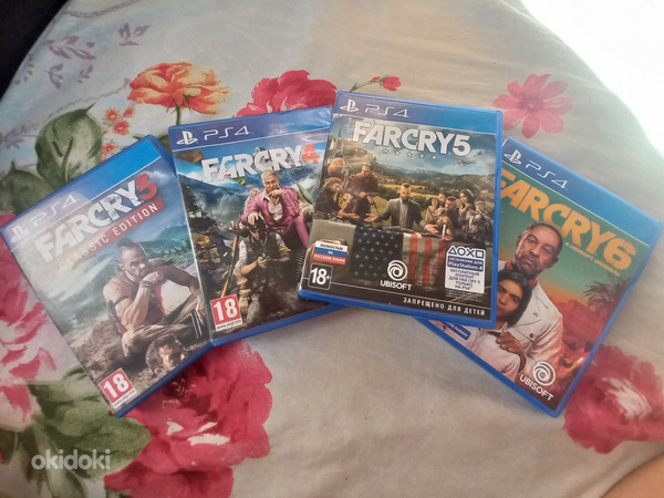 Mängud ps4 ps5 farcry 3 4 5 6 (foto #1)