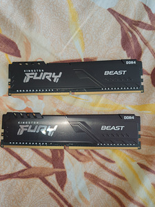 KINGSTON FURY 16GB (8x2) 3200MHz DDR4 CL16 (1 foto / 1)