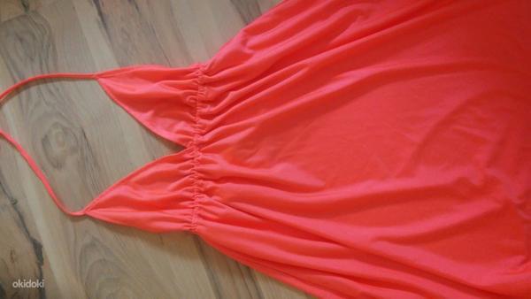 Оранжевое платье s. M (фото #1)