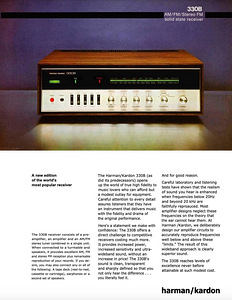 Harman Kardon 330B AM/FM Stereo Solid State Receiver (7 foto / 8)
