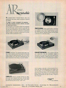 Acoustic Research XA (AR-XA) vinüülplaadimängija (7 foto / 9)