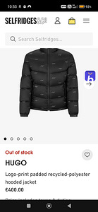 Talvejope Hugo Boss (1 foto / 2)
