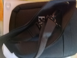 Emporio musta kangas laukku (5 valokuva sivusta 5)