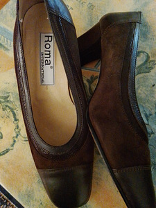 Roma international tumma ruskeat nahka avokkaat (1 valokuva sivusta 6)