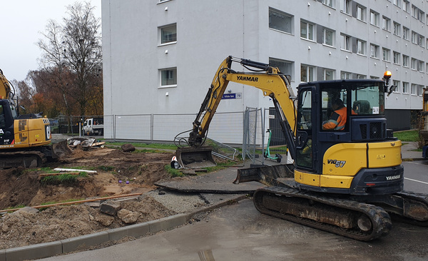 Ekskavaator.