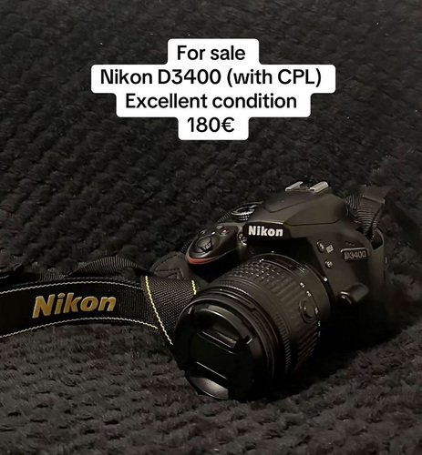 NIKON D3400