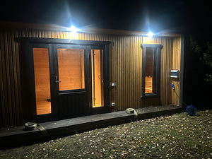 Soojustatud saunamaja, kolme ruumiline (10 foto / 10)