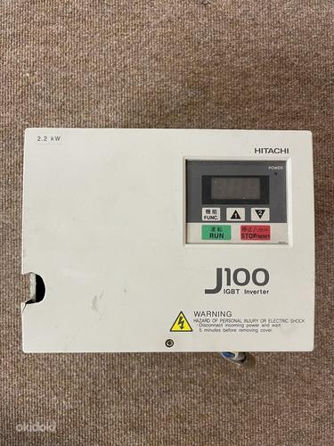 Частотный преобразователь HITACHI J100 IGBT Inverter (фото #1)