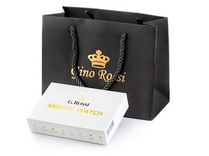 Gino Rossi Smartwatch SW017-3 gold/black (zg327i) (5 foto / 5)