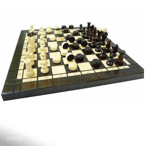 Шахматы и шашки 2 в 1 Nr.165A small (фото #2)