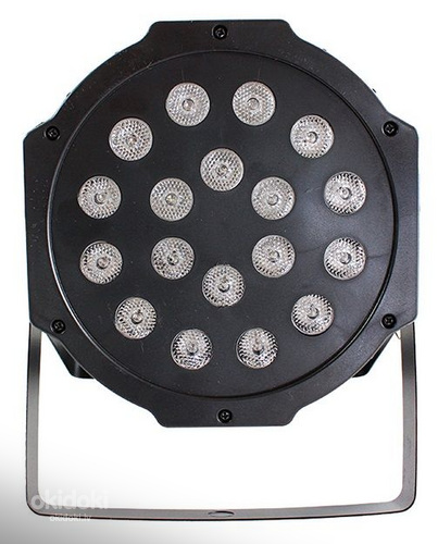 Светильники для дискотек - колорофон 18 RGB LED (PZD64A) (фото #6)