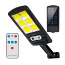 Уличный/наружный солнечный светильник 120 LED с датчиком движения и сумерек (фото #1)