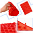Сенсорно-массажный коврик красный (6356_2) (фото #3)