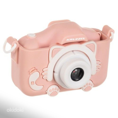 Mini fotokamera digitālā 32GB rozā P22296