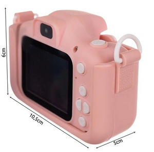 Мини фотокамера цифровая 32GB розовая P22296 (6 фото из 10)