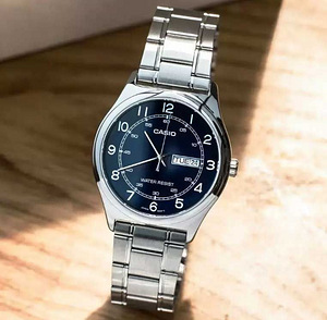 CASIO Vīriešu rokas pulkstenis MTP-V006D-2B (ZD210H) + BOX (3 foto no 5)