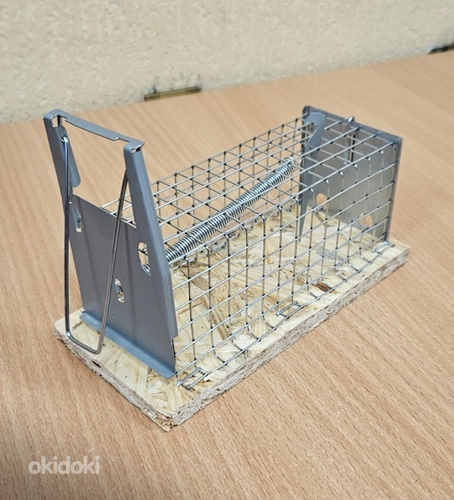 Peļu slazds-krātiņš ALIVE 12 x 5,5 x 5,5 cm