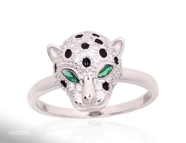 Sudraba gredzens #2101932(PRh-Gr)_CZ+CZ-G+ML-BK