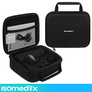 Mini masāžas pistole 4 uzgaļi melna (P27311) (7 foto no 10)