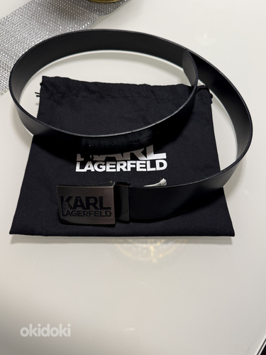 Мужской ремень Karl Lagerfeld 80 см