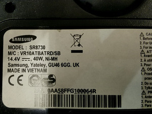 Робот-пылесос Samsung SR8730 (2 фото из 3)