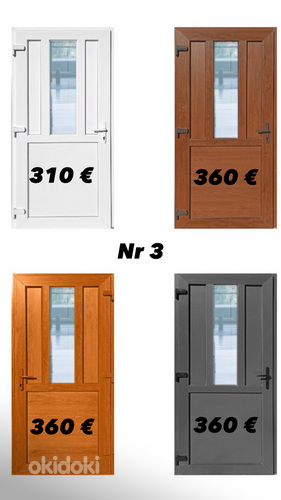 Plastikust uksed