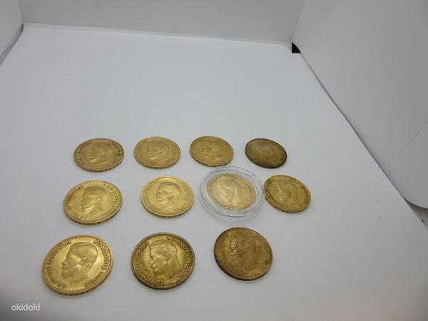 Царь-10-рублей-золотые монеты-1899 г. (фото #1)