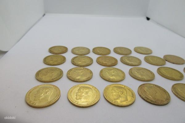 5-рублевые золотые монеты-Николай-II-1898-1899 (фото #2)