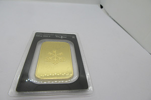 999,9 kuldplaat UBS kuld 100-grammi (3 foto / 6)