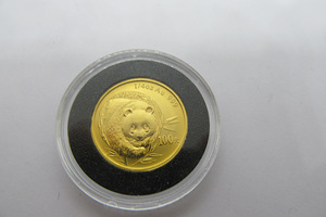Kuld 2003 Hiina Panda 999,9 kuldmünt 1/4 oz (1 foto / 2)