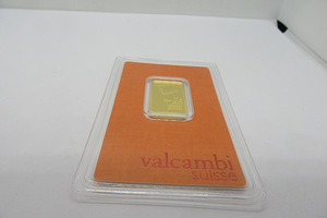 999,9 Kuld Valcambi kuldplaat 10 gr (1 foto / 3)