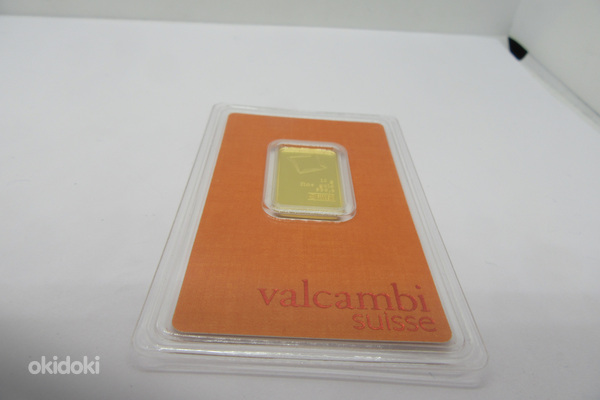 999,9 Kuld Valcambi kuldplaat 10 gr
