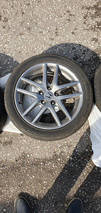Honda 17" диски + резина (8 фото из 10)