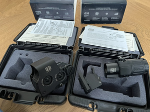 EoTech EXPS 2-0 Holograafiline Sihik + G33.STS Magnifier