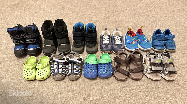 БОЛЬШОЙ набор детской обуви р. 21–22 | ECCO, Nike, Zara