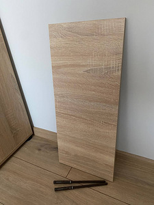 Полка ADRK Furniture Andrea 60, цвет дуб (2 фото из 3)