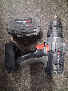 Würth bs 18a power akudrell (2 foto / 2)
