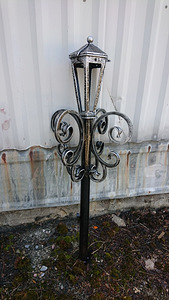 Haudade metallist piirdeaed. (6 foto / 6)