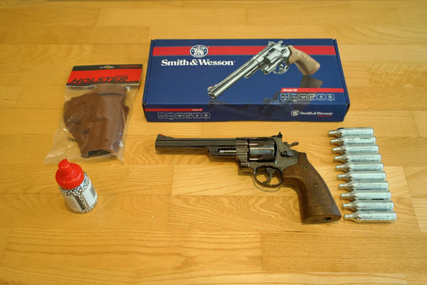 НОВЫЙ UMAREX SMITH & WESSON M29 6,5" 4,5mm CO2 воздушный рев