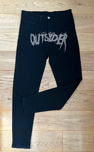 Poiste mustad slim fit teksad, s 28 (1 foto / 4)