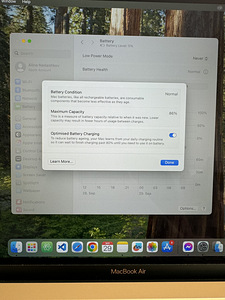 Müüa Apple MacBook Air 13” M1 2020 (512 GB SSD / 8 GB (3 foto / 6)