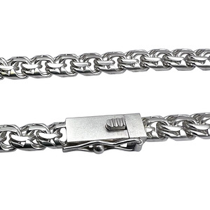Handmade Bismarck Matte Box Chain 925 Sterling Silver (2 foto / 6)
