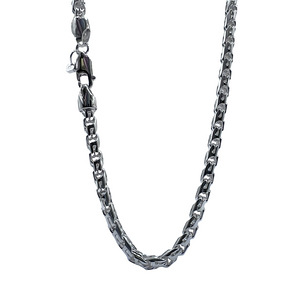 Handmade Rounded Bismarck chain 925 Sterling Silver (2 foto / 7)