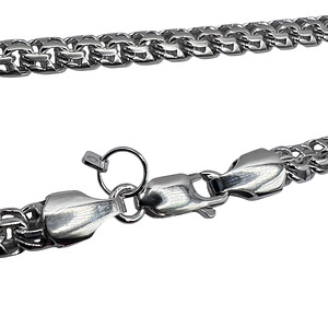 Handmade Heart shape pendant with Bismarck chain 925 Silver (3 foto / 10)