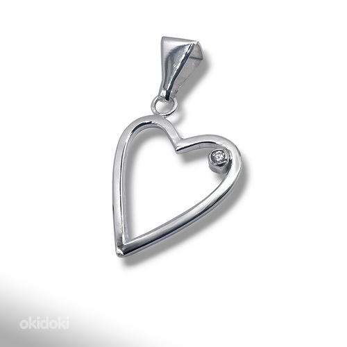 Handmade Heart shape pendant 925 Sterling Silver