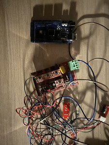 Shield and arduino mega for selfbuild 3d printer (2 foto / 2)