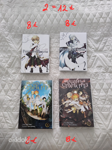 Manga vene keeles / anime raamatud