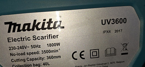 Makita UV3600 (2 foto / 3)